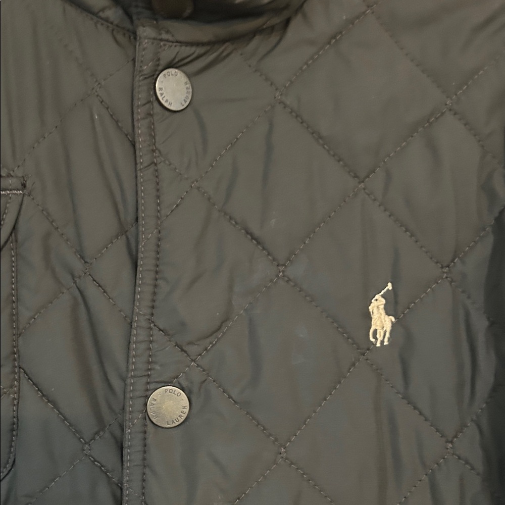 Ralph Lauren Quilted Shirt Jacket in Black,firm price - Picture 8 of 16